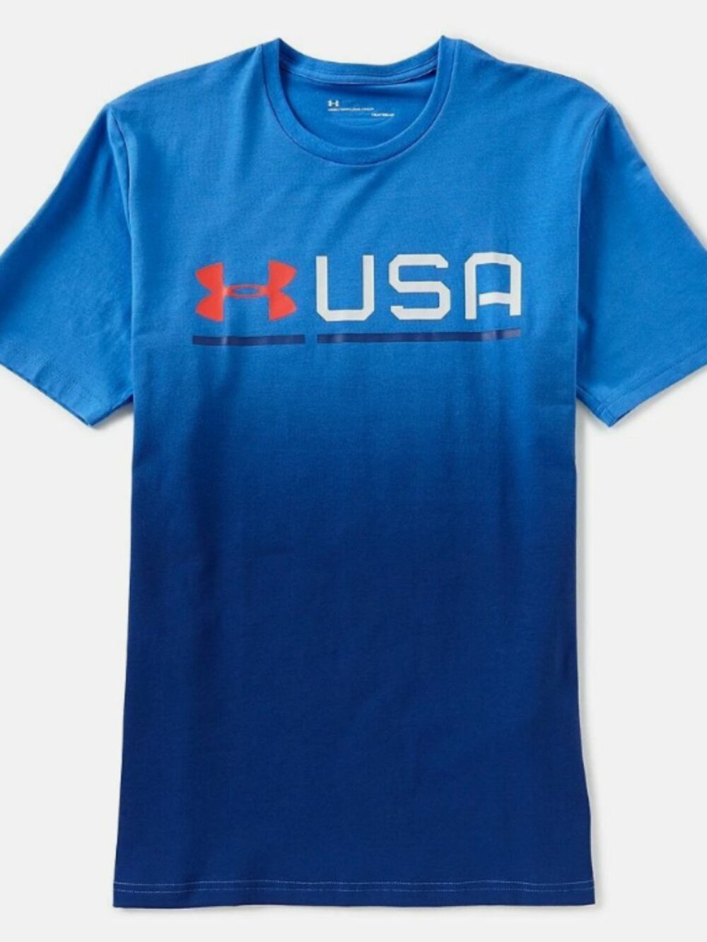 Men's Under Armour Heat Gear USA Short Sleeve T-Shirt Large NWT
